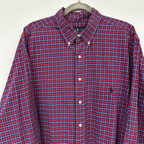 Polo Ralph Lauren Other - Ralph Lauren Plaid Men’s Button Down XL Tall